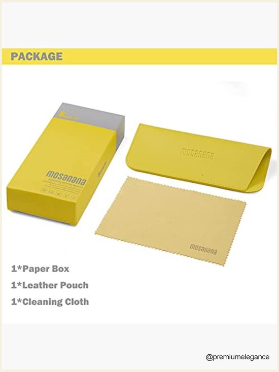 Trendy Rectangular Sunglasses with UV400 Protection Retro Vintage Style
